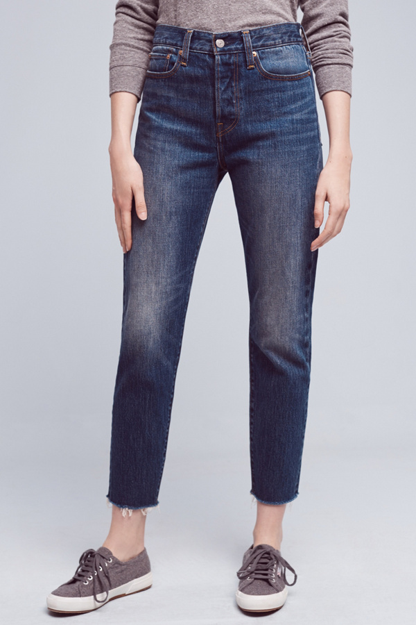 levi's wedgie straight high rise