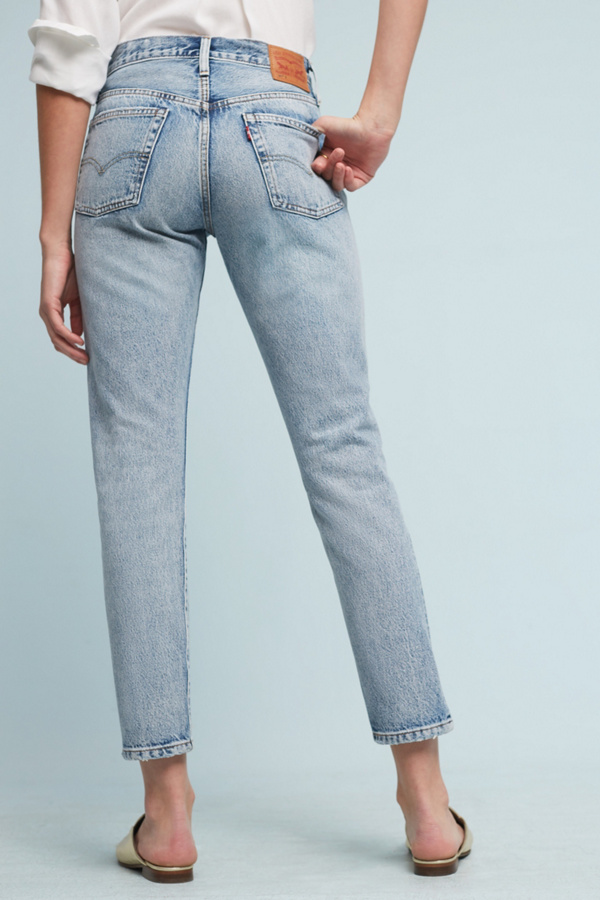 Levi's 501 Mid-Rise Straight Jeans | Anthropologie