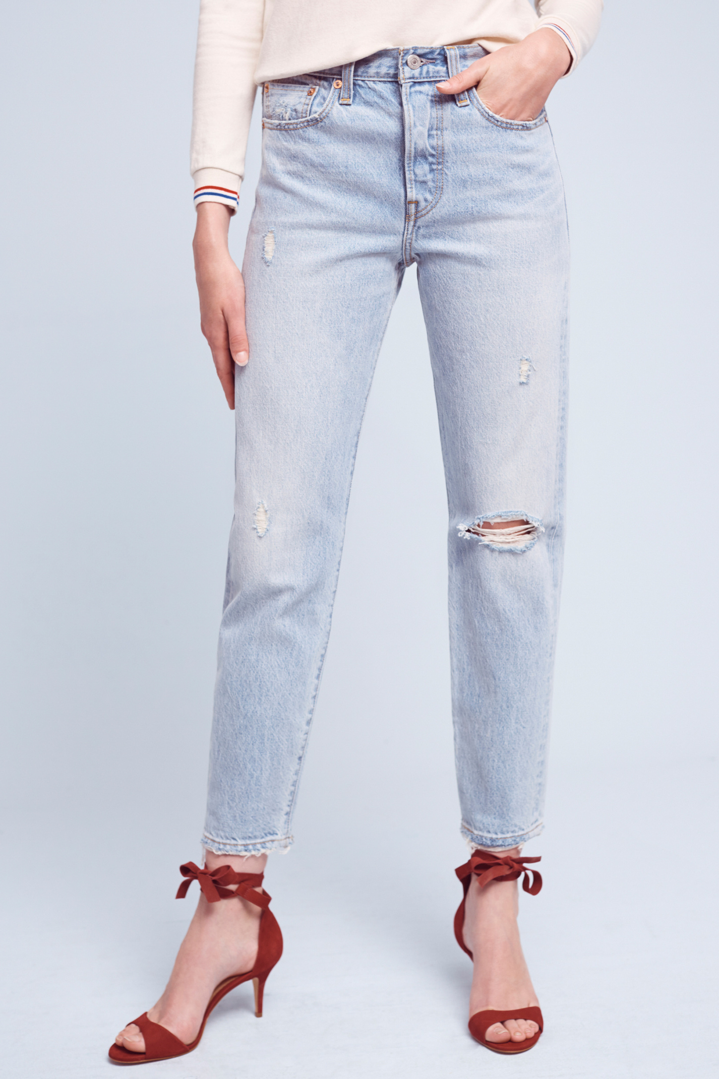 levi's wedgie high rise jeans turn to stone