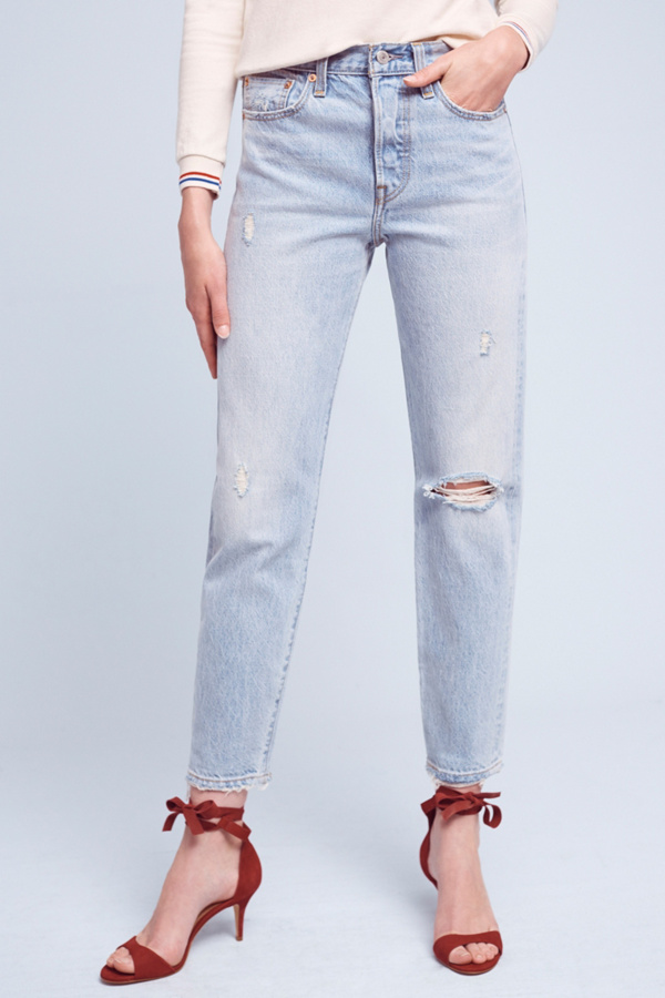 levi wedgie icon high rise jeans