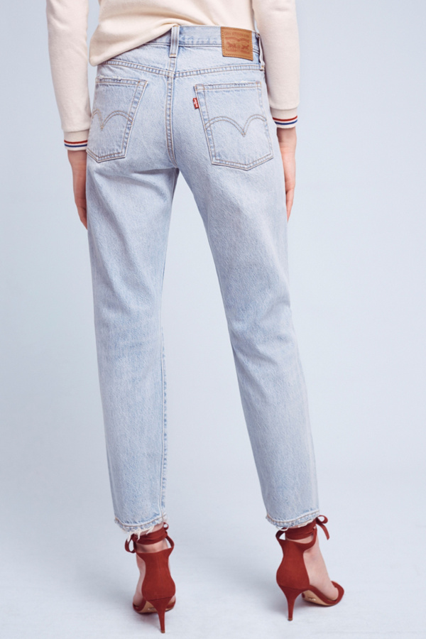 levi's wedgie high rise jeans turn to stone