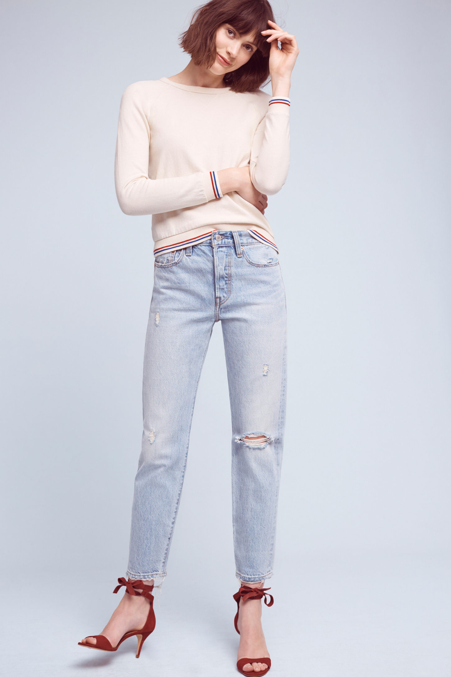 levi wedgie icon high rise jeans