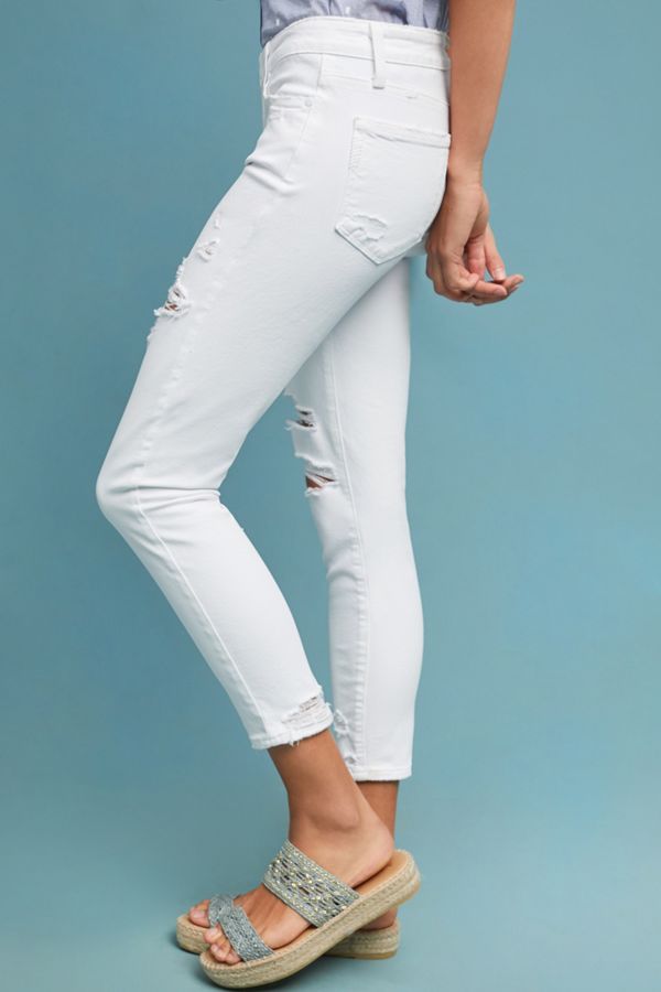 Jeans Paige Verdugo Ankle Skinny - Blanc Oleander - Taille 29 - Neuf Avec étiquettes