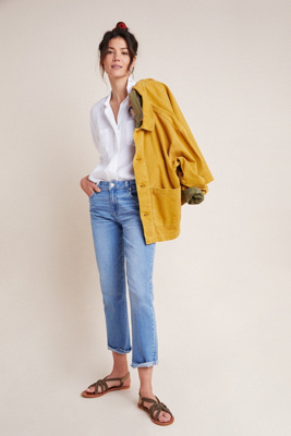 high rise slim boyfriend jeans