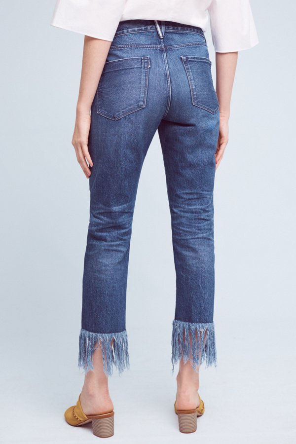 levi fringe jeans