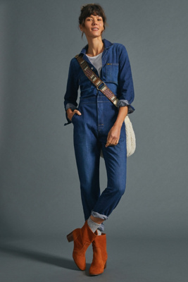 lee denim jumpsuit