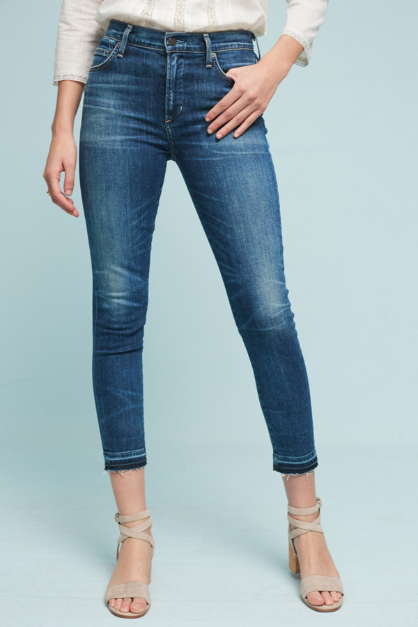 citizens of humanity rocket crop black