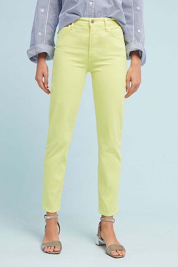 Citizens of Humanity Cara High-Rise Cigarette Ankle Jeans | Anthropologie