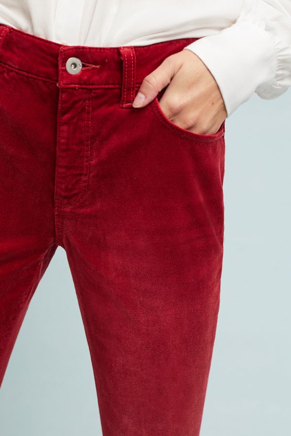 Velvet High-Rise Sknny Ankle Jeans | Anthropologie