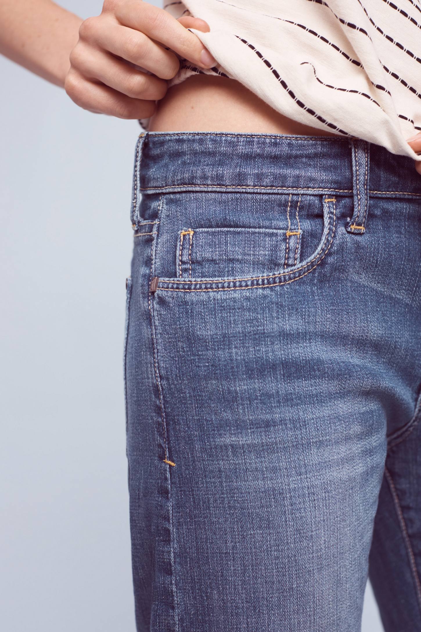 Pilcro Hyphen Mid-Rise Belaxed Boyfriend Jeans | Anthropologie