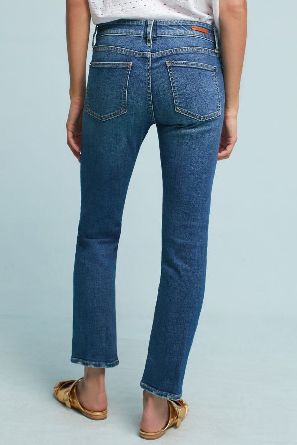 Pilcro Mid-Rise Slim Straight Jeans | Anthropologie