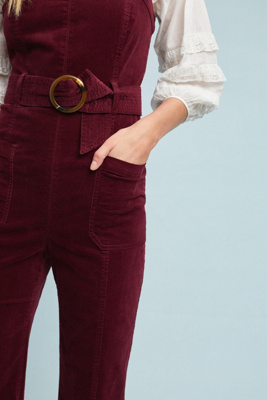 pilcro corduroy jumpsuit