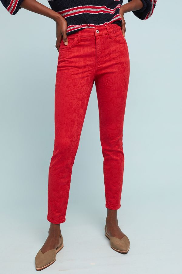 Pilcro High-Rise Skinny Ankle Jeans | Anthropologie