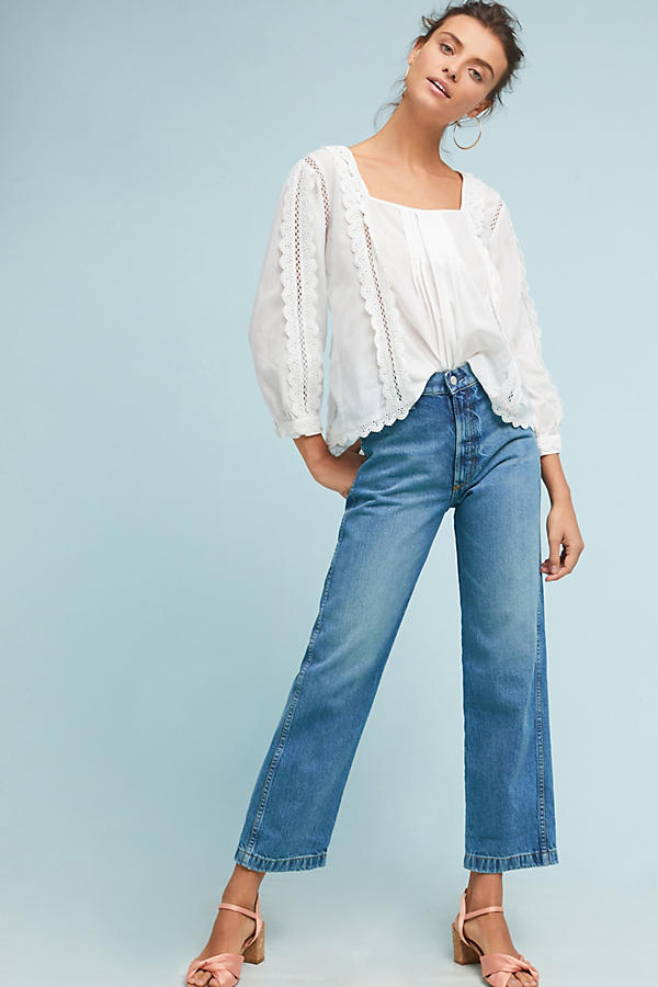Boyish The Kirby Ultra High-Rise Straight Ankle Jeans | Anthropologie