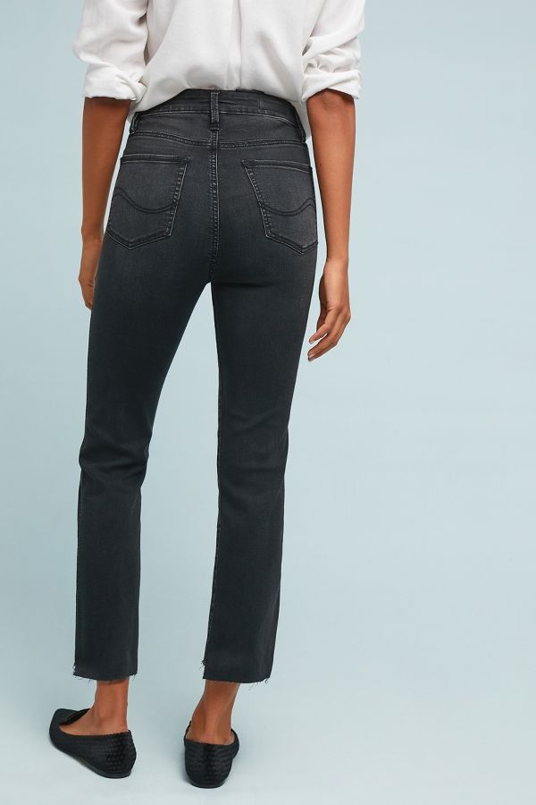 Modern High-Rise Cropped Straight Jeans | Anthropologie