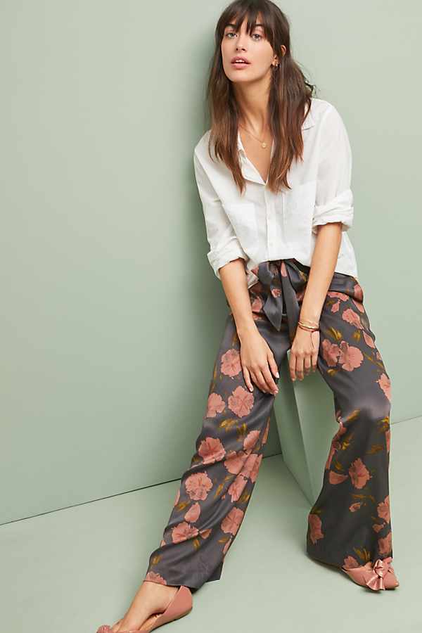 Slide View: 1: Paia Wide-leg Trousers
