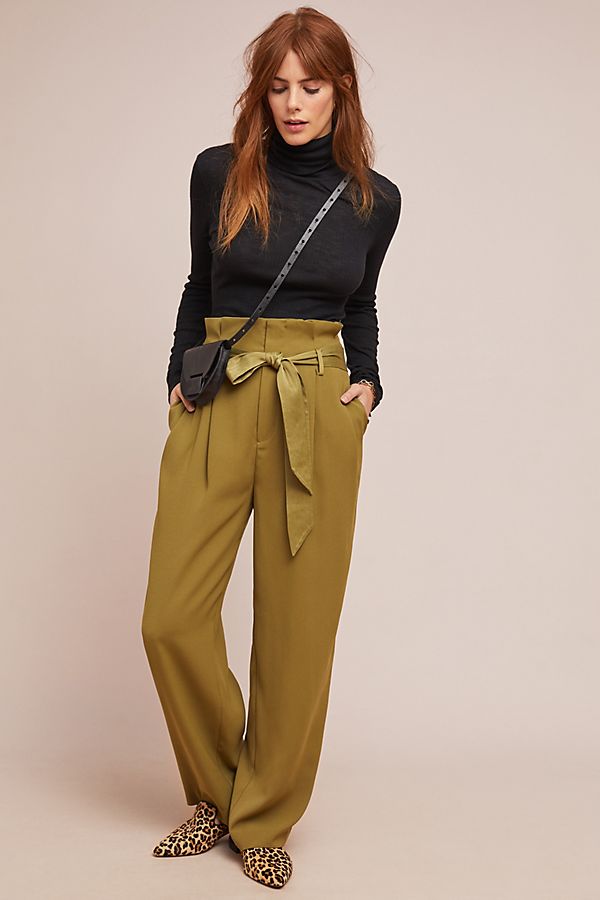 Slide View: 1: Stet Wide-Leg Pants