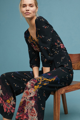 anthropologie petite jumpsuit