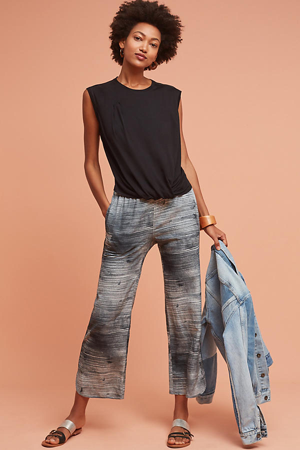 Slide View: 2: Currents Printed Wide-Legs