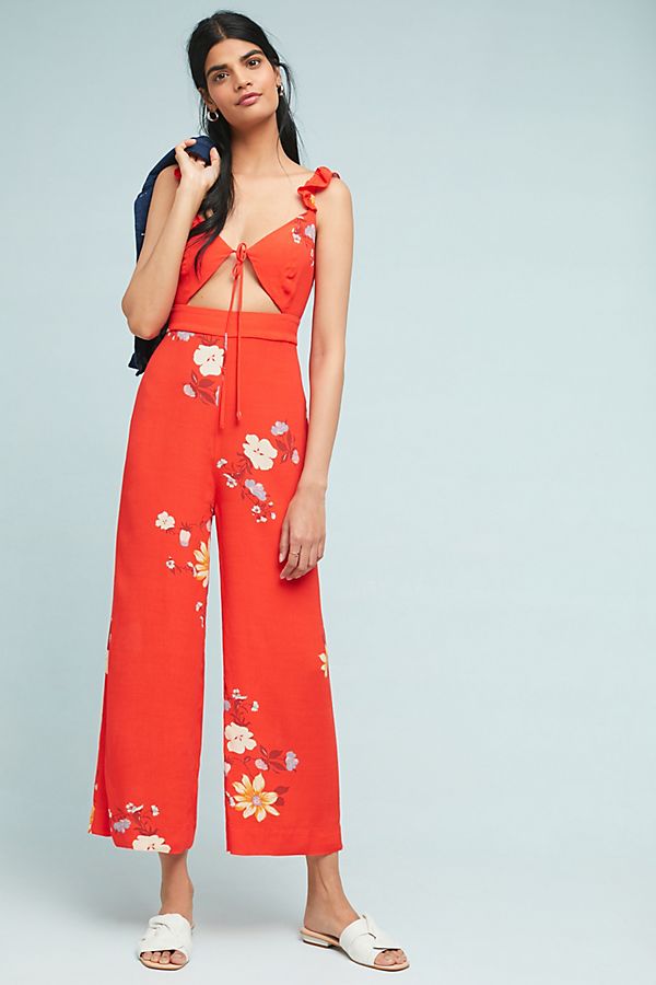 Slide View: 1: Annabel Floral Jumpsuit