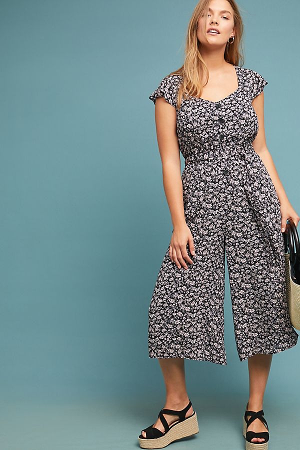 Slide View: 1: Bette Printed Jumpsuit