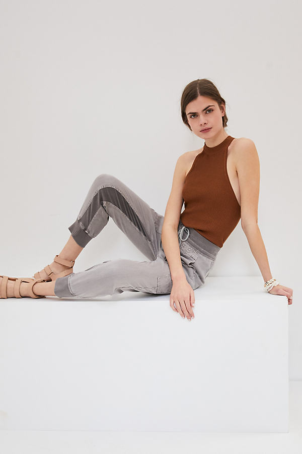 Anthropologie The Nomad Joggers In Grey