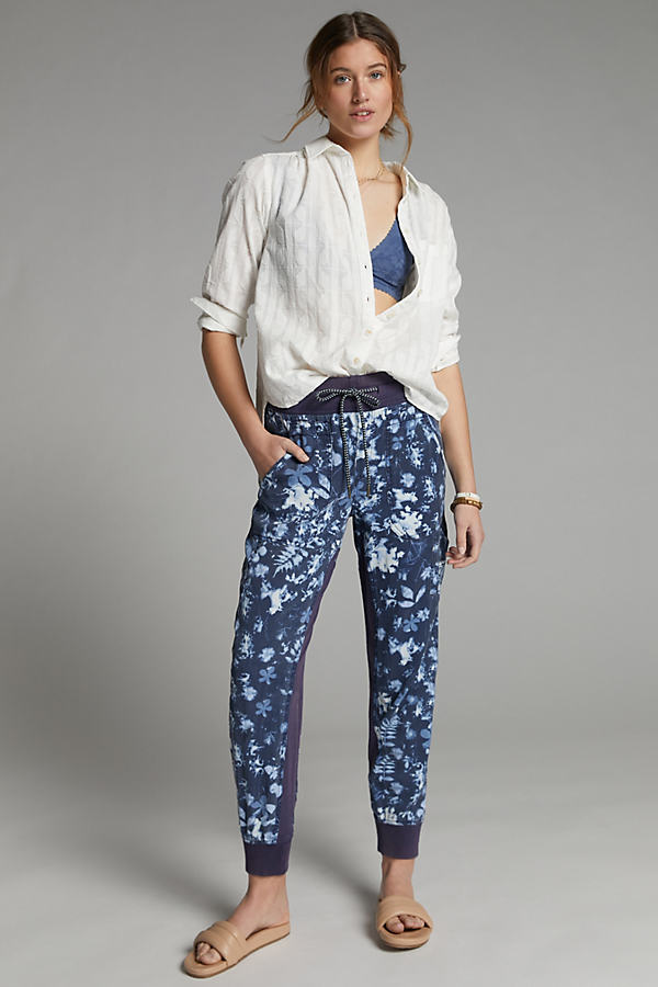 Anthropologie The Nomad Joggers In Blue