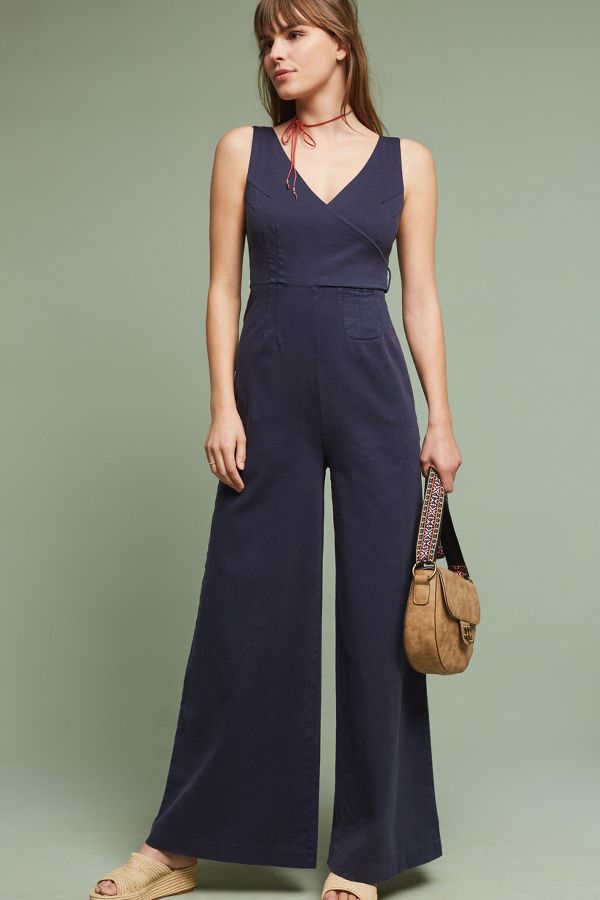 Chino Jumpsuit  Anthropologie