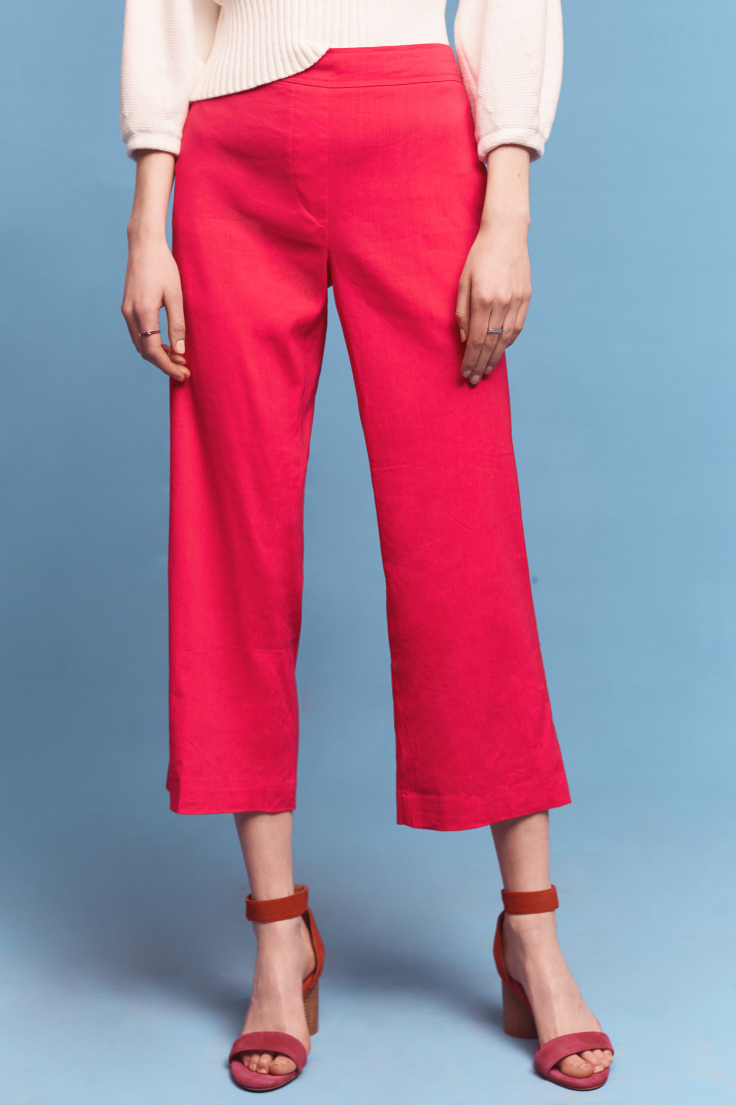 Cropped Flares Pink main image 0