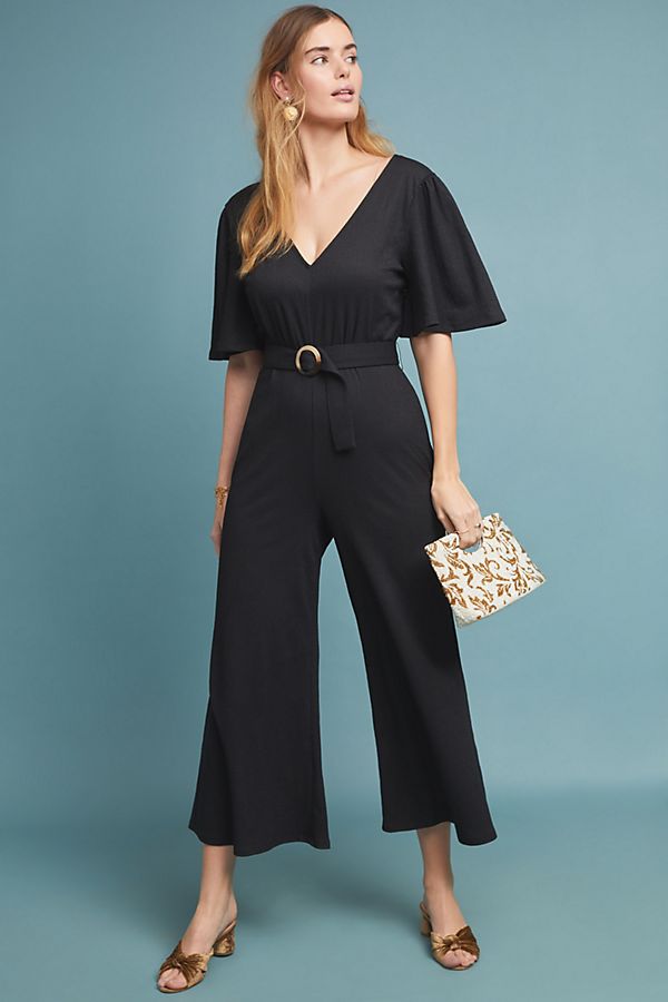 Slide View: 1: Margaret Belted Jumpsuit