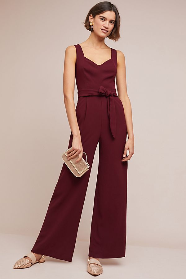 Slide View: 1: The Essential Belted Jumpsuit
