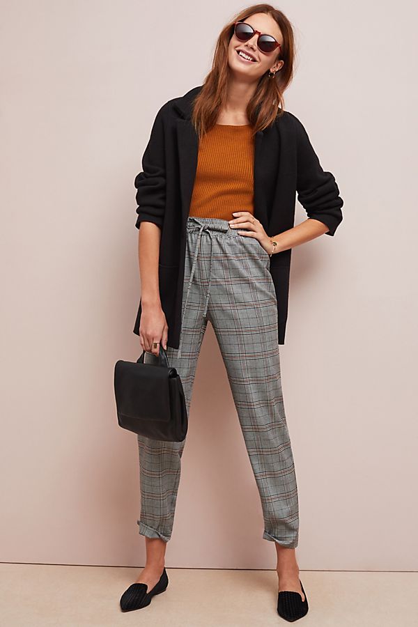 Slide View: 1: Glenn Plaid Trousers