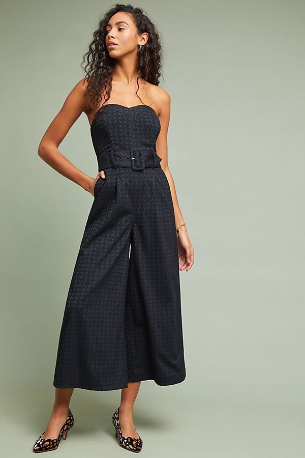 Slide View: 1: Haley Stapless Jumpsuit