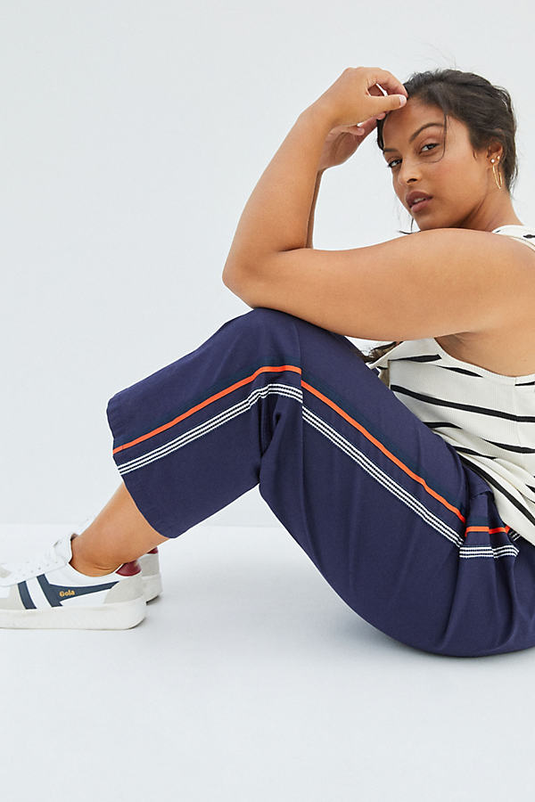 Maeve Classic Track Pants In Blue