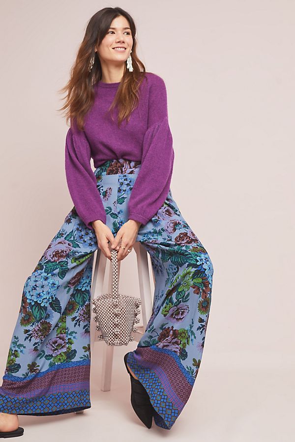 Slide View: 1: Terrace Floral Pants