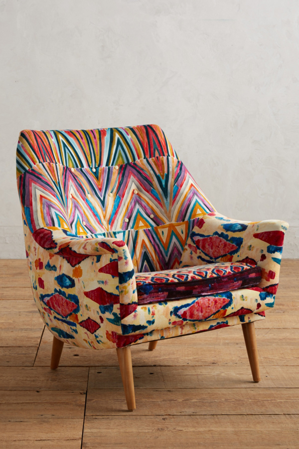 Medina-Printed Rivona Chair | Anthropologie