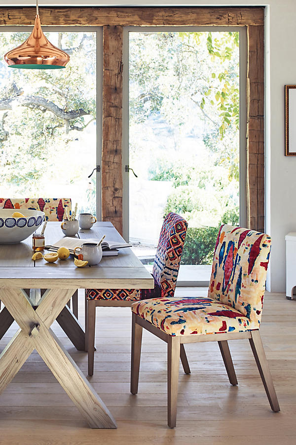 Slide View: 4: Medina Diamond-Printed Emrys Chair