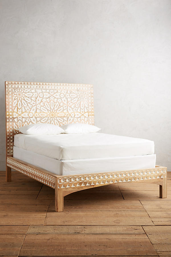 Slide View: 1: Handcarved Albaron Bed