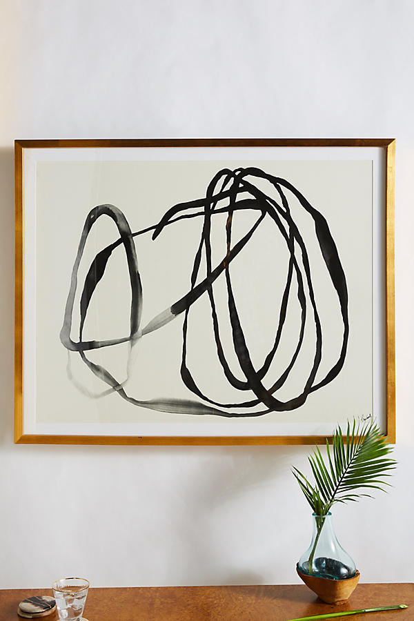 Slide View: 1: Motion Lines 3 Wall Art