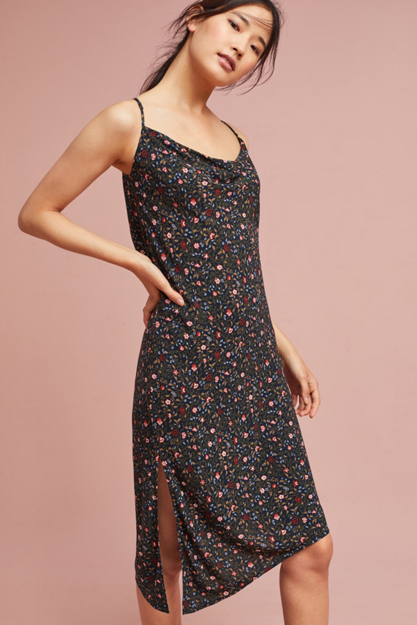 AG Printed Slip Dress Anthropologie