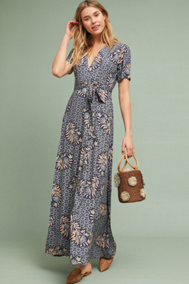 maxi wrap dress uk