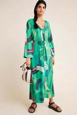 the odells wrap dress