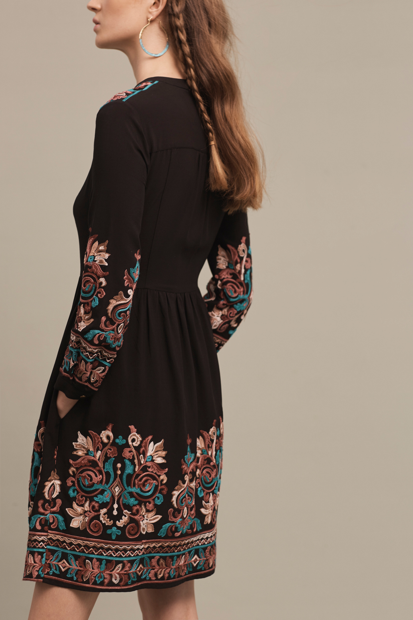 Embroidered Avery Dress Anthropologie