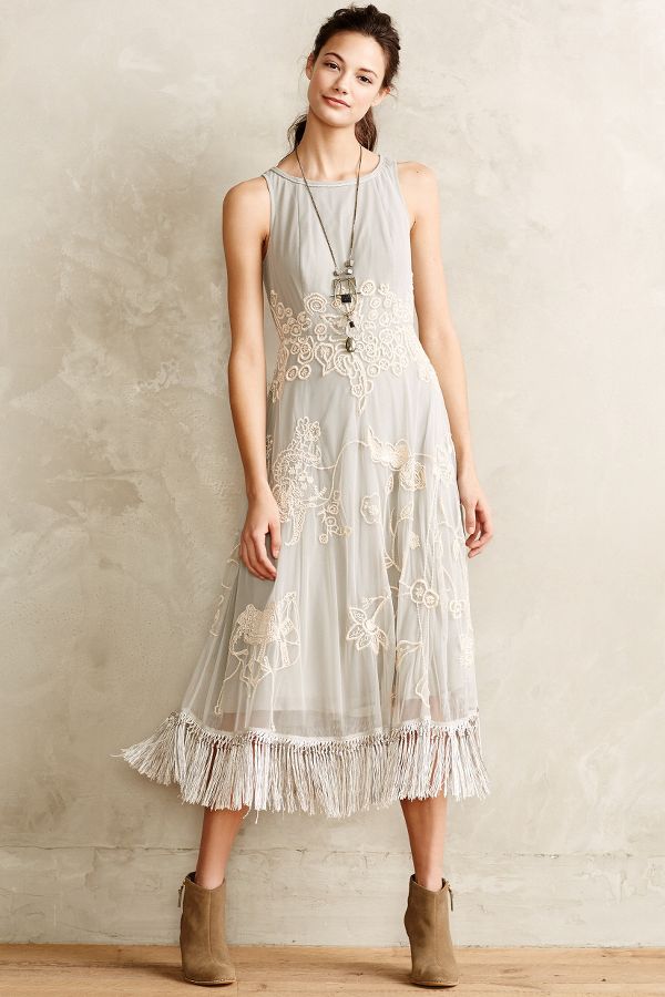 Winter Solstice Dress Anthropologie 