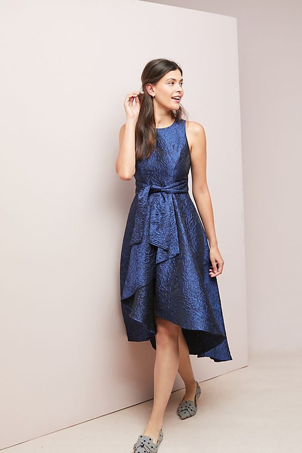 Slide View: 1: Shoshanna Textured Ball Gown