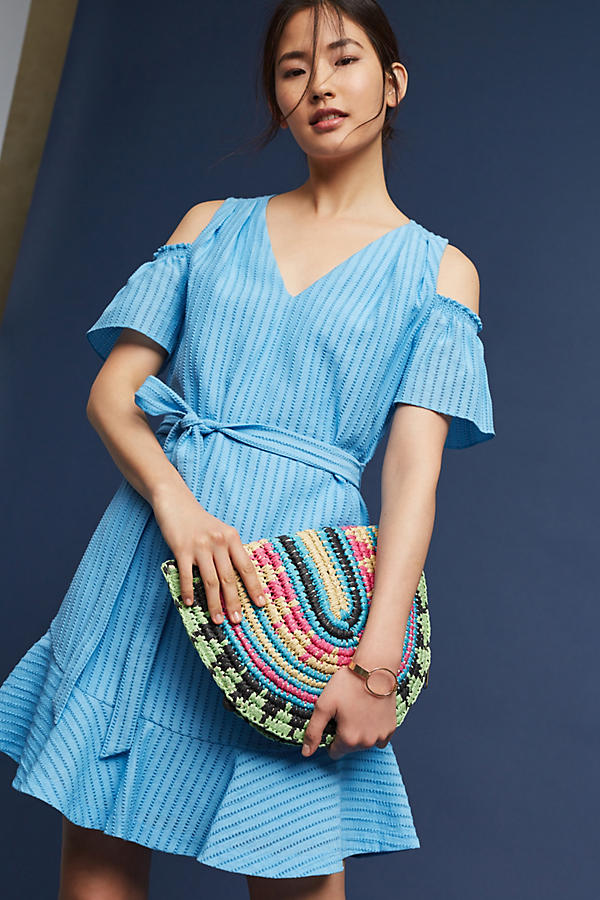 Slide View: 1: Francesca Open-Shoulder Dress