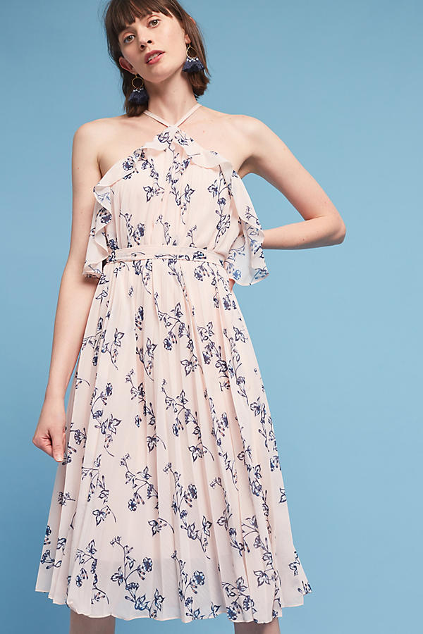 Slide View: 1: Aisha Halter Dress