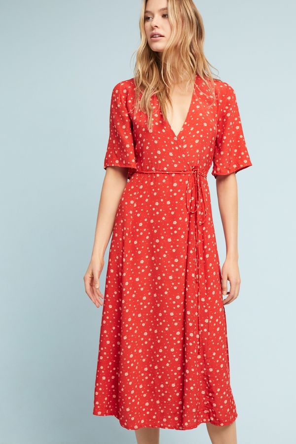 Slide View: 2: Faithfull Sarika Wrap Dress