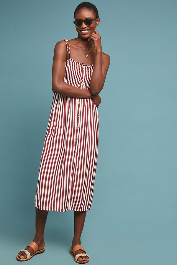 Slide View: 1: Faithfull Valencia Striped Dress
