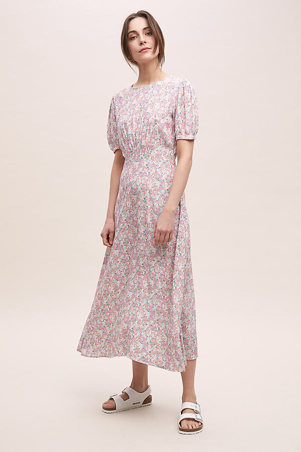 Faithfull The Brand Beline Floral-print Midi Dress